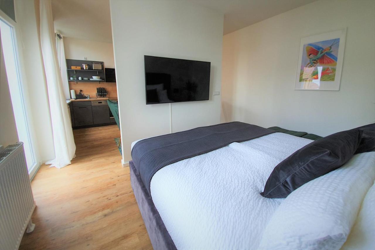 Pb Ferienwohnungen - Fewo 4 - Stilvoll Eingerichtetes Studio Im Herzen Senftenbergs Exteriér fotografie